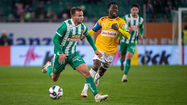 Rapid ist heute gegen Ried gefordert.