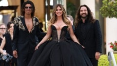 Fesches Trio: Henry Samuel, Heidi Klum und Tom Kaulitz