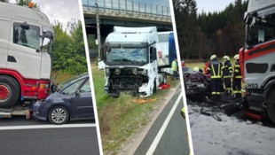 Im Vorjahr sind 73 Menschen bei Verkehrsunfällen mit Lkws ums Leben gekommen (Symbolbilder)