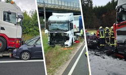 Im Vorjahr sind 73 Menschen bei Verkehrsunfällen mit Lkws ums Leben gekommen (Symbolbilder)