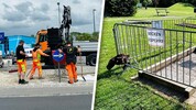 Zwei Kreisverkehre und der Barfußweg im Stadtpark Neunkirchen enthielten minimale Asbestspuren. 