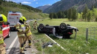 Das Auto mit den Kolumbianern an Bord überschlug sich.