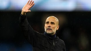 Pep Guardiola verabschiedet sich aus Manchester.