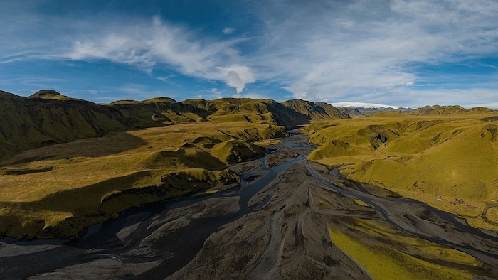Weite Landschaft von Andreas Schürz (Ausschnitt)