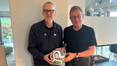 Ralph und Ralph: ÖFB-Teamchef Rangnick (re.) empfing „The Voice“ Schader bei sich zu Hause in ...