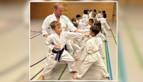 Karate-Legende Alfred Mikulka vom Karate-Do Wien liegt vor allem das Training mit Kindern am ...