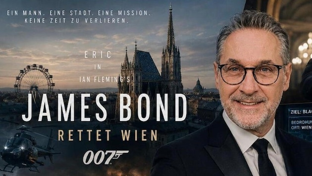 Der ehemalige Spitzenpolitiker und heutige Bezirksrat verblüfft mit einem KI-Poster.