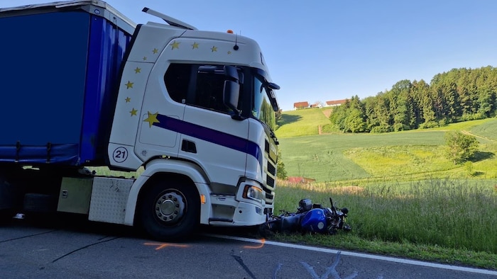 Die Unfallstelle