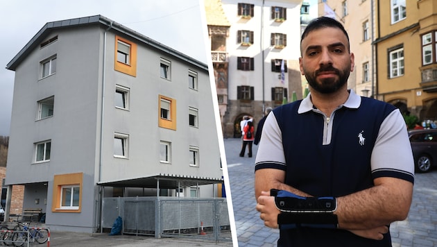 Erst wurde Mitarbeiter Laith Makki von einem Klienten in der Notschlafstelle schwer verletzt, ...