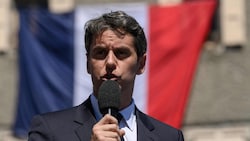 Frankreichs ehemaliger Premierminister Gabriel Attal wird sich als Präsident bewerben.