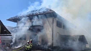 Fünf Feuerwehren standen im Einsatz.