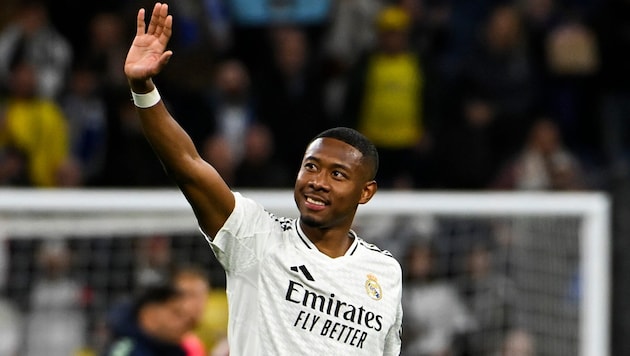 David Alaba verabschiedet sich aus Madrid.