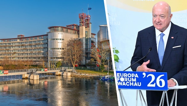 Beim Europa-Forum in der Wachau ließ Bundeskanzler Stocker mit Andeutungen rund um die ...