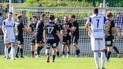 Gleich neunmal jubelte Thalgau bei Fixabsteiger Hallwang.