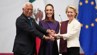 EU und Mexiko wollen „ihre Handelspartner diversifizieren“.