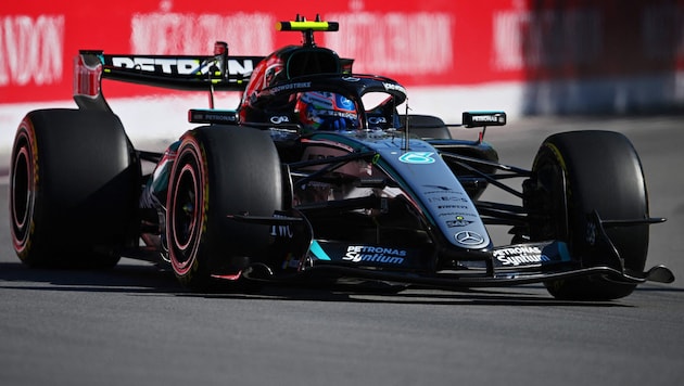 Mercedes once again showed the competition its limits in the sprint qualifying session.