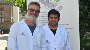Die beiden Studien-Co-Leiter Schabbauer (l.) und Sharif (r.)