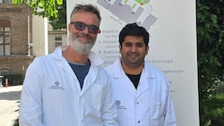 Die beiden Studien-Co-Leiter Schabbauer (l.) und Sharif (r.)