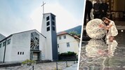 Mit Philipp Hochmairs „Jedermann“ wird die ehemalige Kirche in Hirschwang an der Rax neu ...