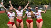 Jubel bei Österreichs schnellen Frauen!