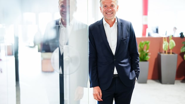 Markus Breitenecker gibt sein erstes Interview nach Bekanntgabe der Kandidatur für den ORF-Chef ...