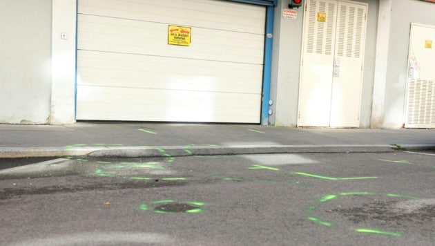 Der Unfall passierte vor einer Garageneinfahrt in Wien-Brigittenau.