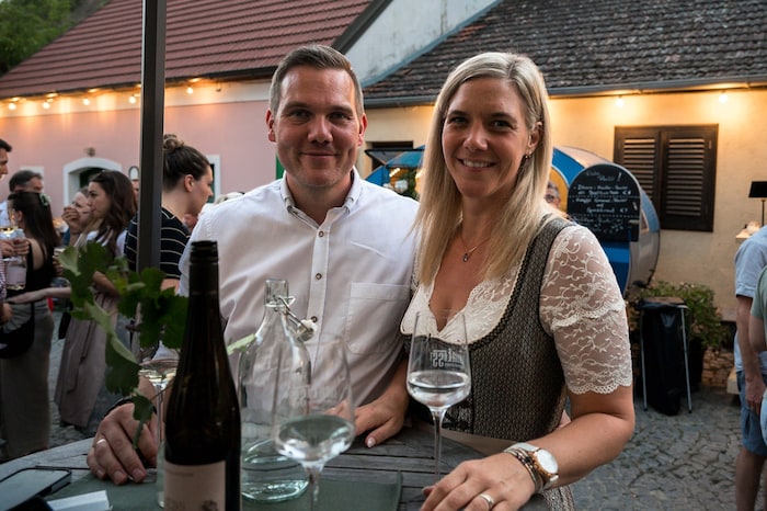 Gemeinsam durch das Kremstal: Viktoria und Andreas Steger sind die Protagonisten des Films.