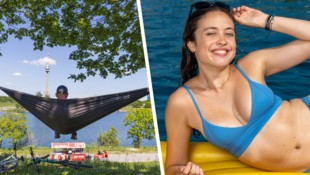Ganz knapp wurde am Pfingstsamstag die 30-Grad-Marke geknackt – in den nächsten beiden Tagen ...