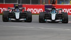 Andrea Kimi Antonelli und George Russell haben sich ein hartes Duell auf der Strecke geliefert. 