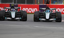 Andrea Kimi Antonelli und George Russell haben sich ein hartes Duell auf der Strecke geliefert. 