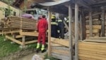 Die Freiwillige Feuerwehr Koglhof war mit drei Fahrzeugen und 20 Kräften im Einsatz.