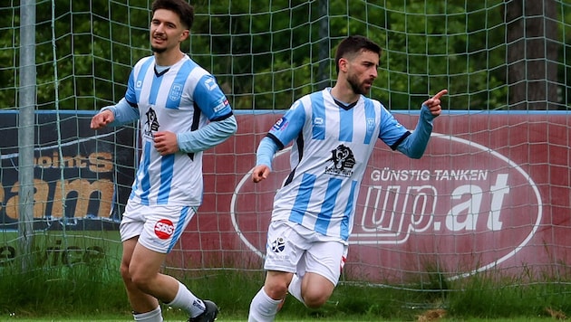 Jubelt Konstantinos Chatzipirpiridis (re.) bald beim BSK-Nachbarn?