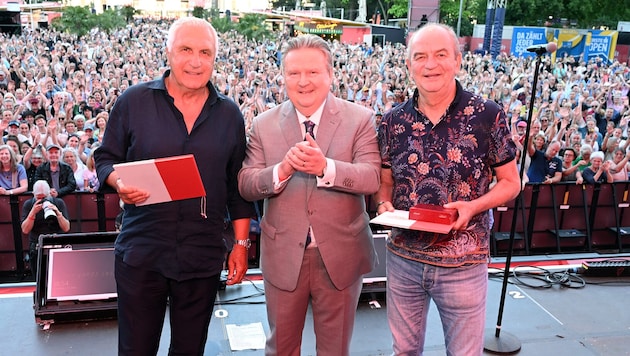 Zum Auftakt des Wienliebe-Festivals übergab Bürgermeister Michael Ludwig (SPÖ) das Goldene ...