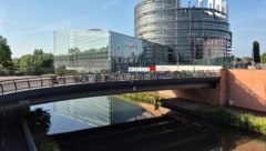 Einmal pro Monat tagt das EU-Parlament im französischen Straßburg.