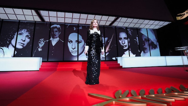 Isabelle Huppert sorgte mit ihrer bewegenden Hommage an Hollywood-Legende Barbra Streisand für ...