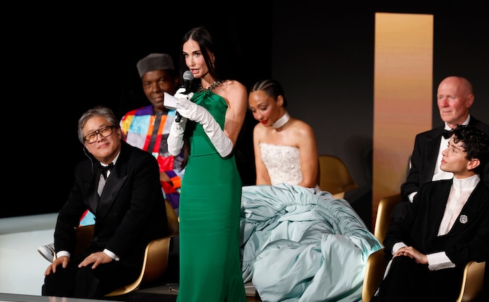 Demi Moore während der Verleihung der Filmpreise