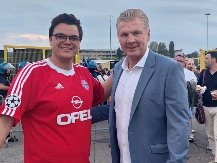 2022 in Mailand traf Markus Spreitzer Stefan Effenberg.