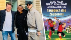 Mit dem „Tagebuch des Zauberers“ wollen Alaba, Arnautovic und Herzog Kinder motivieren und ...