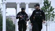 Bereits nach den ersten Berichten über Schüsse beim Weißen Haus war die Polizeipräsenz enorm – ...