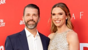Der älteste Sohn des Präsidenten, Donald Trump Jr., mit Bettina Anderson