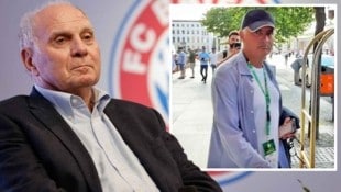 Hoeneß (li): „Ich hoffe, dass ihn gar nicht treffe.“