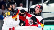 Dominic Zwerger (re., im Fight mit Deutschlands Samuel Dove-McFalls)