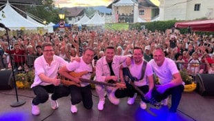 Sorgten für tolle Schlager- und Partystimmung: Marco Ventre &amp; Band. 
