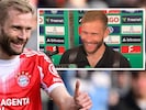 Konrad Laimer liefert nicht nur am Feld ab, sondern auch verbal.