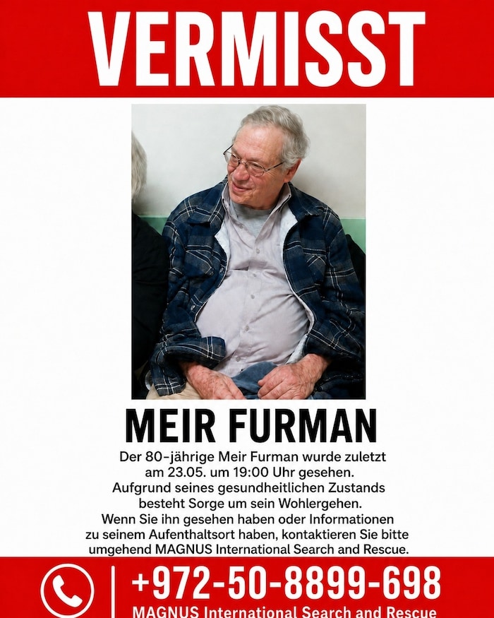 Mit diesem Bild wird international nach dem Senior gesucht.
