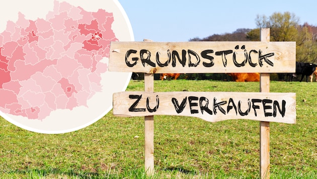 Wo gibt es Schnäppchen-Grundstücke und wo muss ganz tief in die Tasche gegriffen werden?