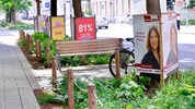 In der Grazer Neutorgasse stehen die Plakate dicht an dicht.