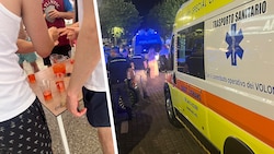 Wie jedes Jahr pilgern trinkfreudige Österreicher nach Lignano, wie jedes Jahr passieren wieder ...
