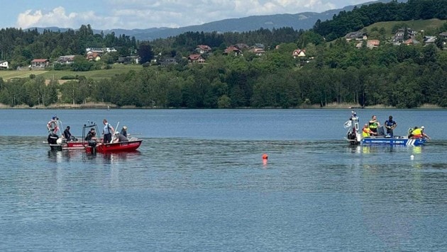 Viele Einsatzkräfte waren im Einsatz um den jungen Mann zur retten. 