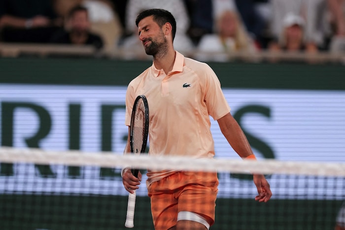 Djokovic haderte anfangs mit sich.
